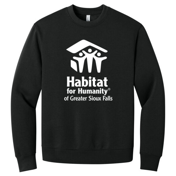 BELLA+CANVAS® Unisex 10-Ounce Heavyweight Crewneck Sweatshirt - Printed Logo Thumbnail