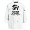 Eight Knot Button Chef Coat with Thermometer Pocket Thumbnail